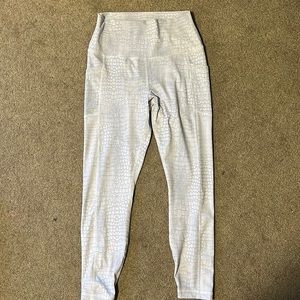 White Work-out Leggings